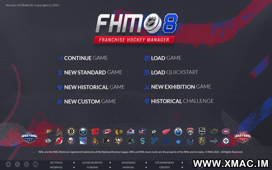 特许经营曲棍球经理8 v8.4.71 Franchise Hockey Manager 8 for mac 特许经营曲棍球经理8 v8.4.71 Franchise Hockey Manager 8 for mac