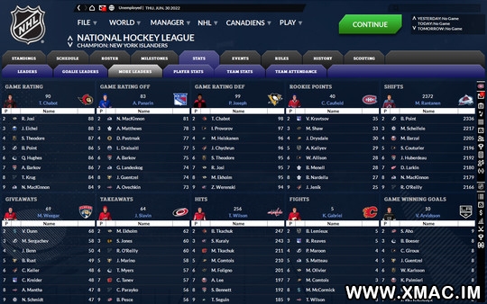 特许经营曲棍球经理8 v8.4.71 Franchise Hockey Manager 8 for mac 特许经营曲棍球经理8 v8.4.71 Franchise Hockey Manager 8 for mac