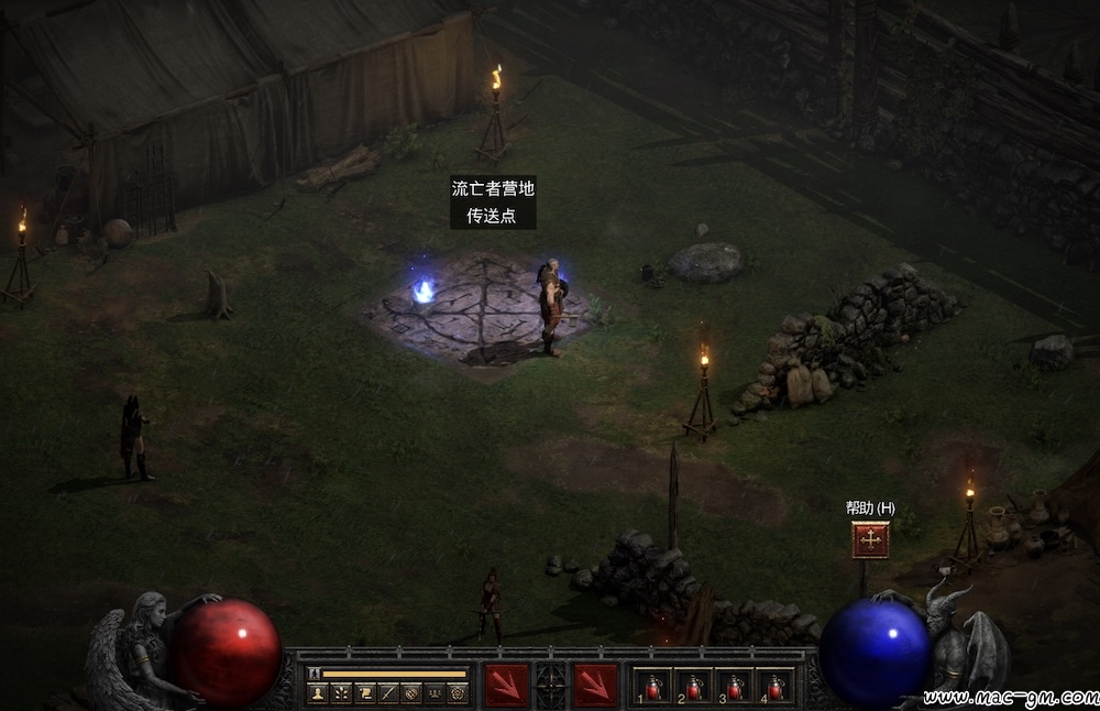 暗黑破坏神2：狱火重生 重制版 Diablo II Resurrected Mac版 For Mac 单机游戏 Mac游戏 暗黑2